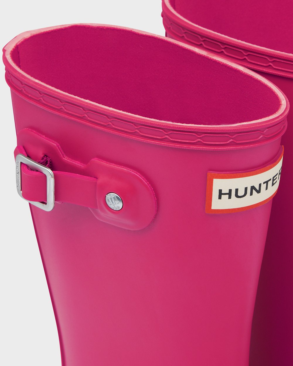 Kids Hunter Original Big | Rain Boots Light Pink | NZ-37928-HTBF